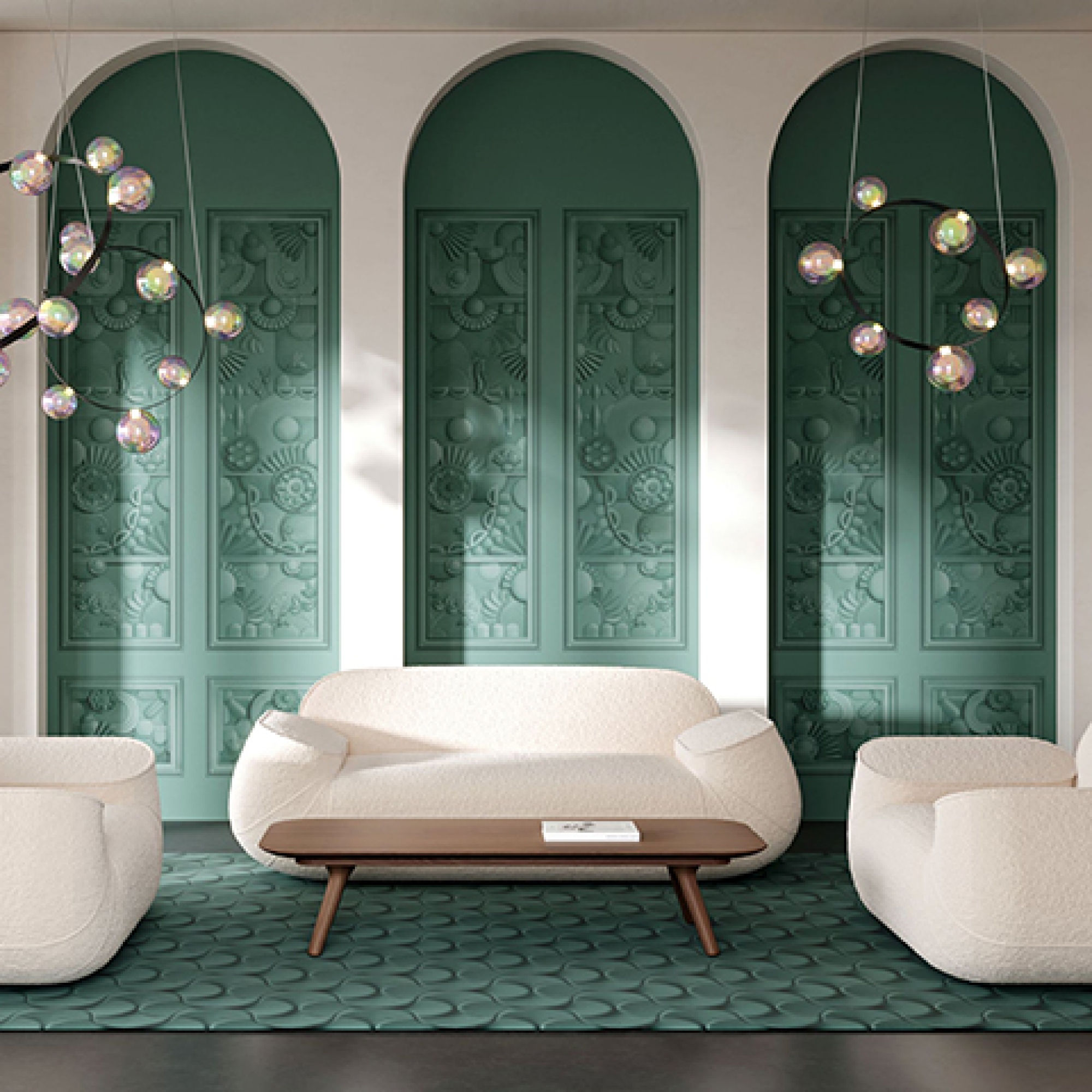 Mooi Wallcovering Green House